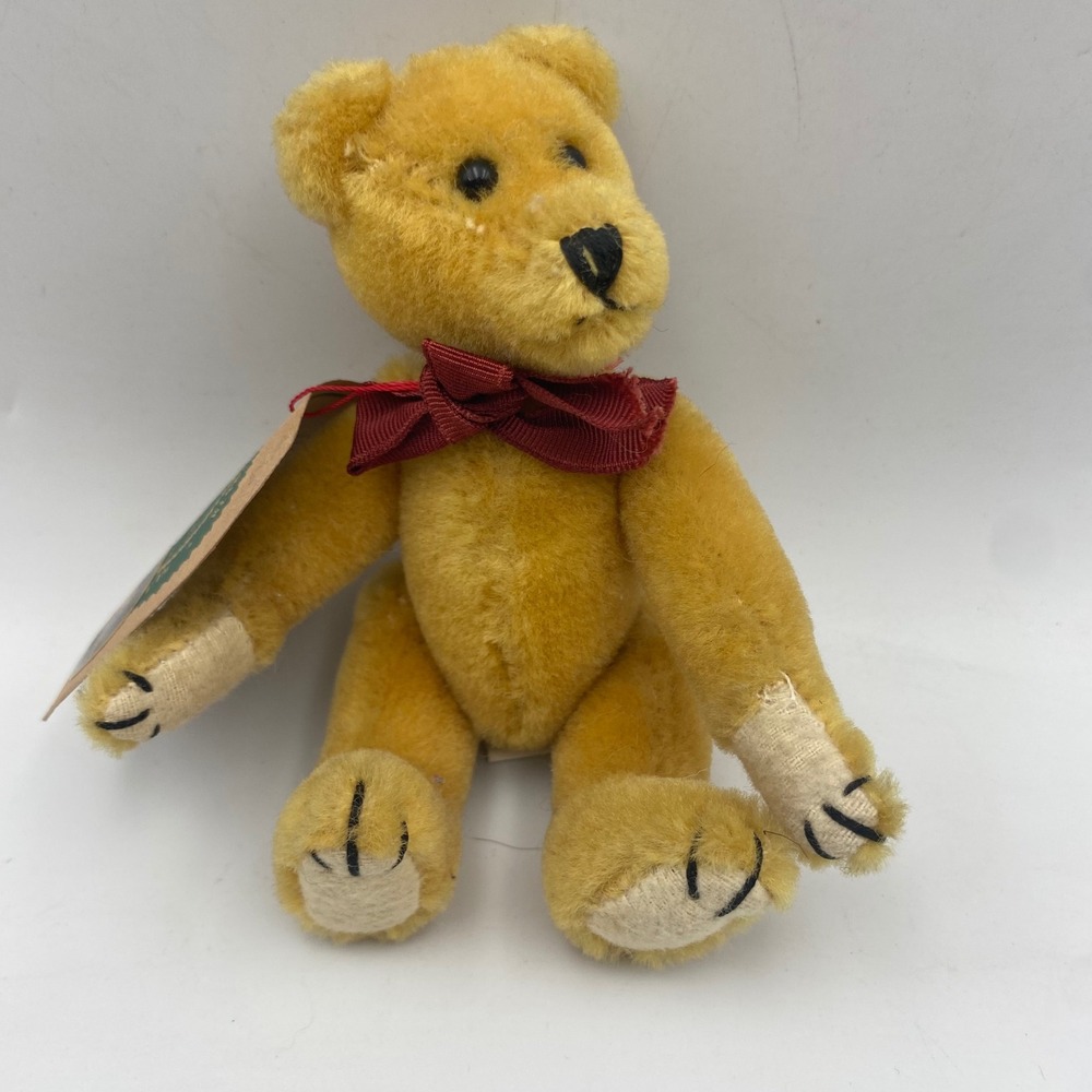 Boyds Bears Archive Collection Sigmund Von Bruin 7 inch Jointed Plush 1990 Tag - Picture 3 of 6